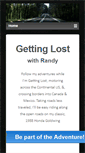 Mobile Screenshot of gettinglostwithrandy.com
